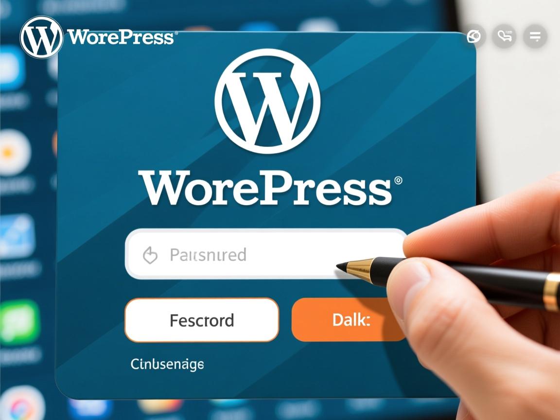 WordPress后台如何轻松改密码? 第3张 WordPress后台如何轻松改密码? 第3张