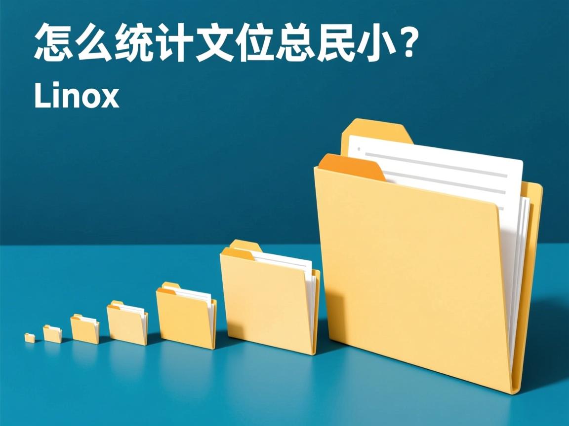 Linux怎么统计文件总大小? 第1张 Linux怎么统计文件总大小? 第1张
