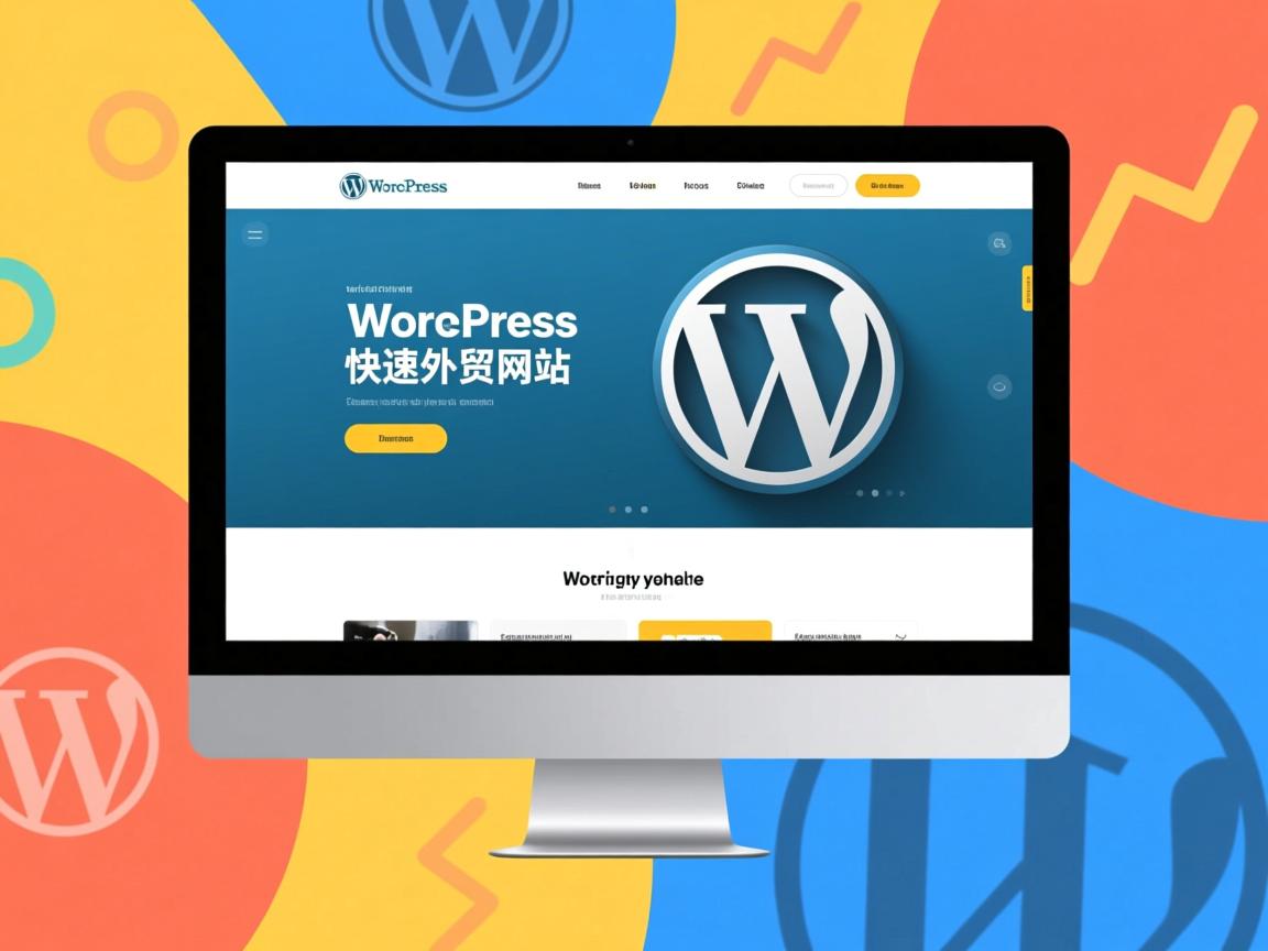 如何用WordPress快速建外贸网站？