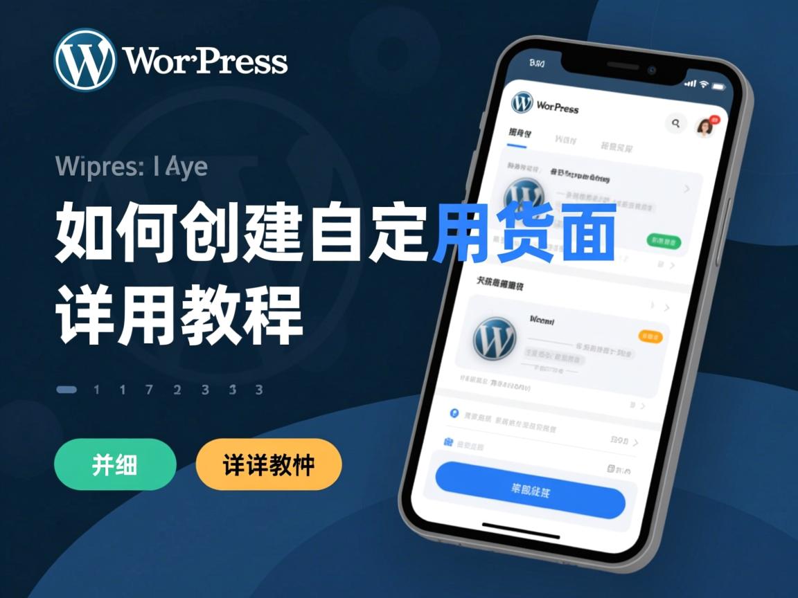 WordPress如何创建自定义页面详细教程  第2张