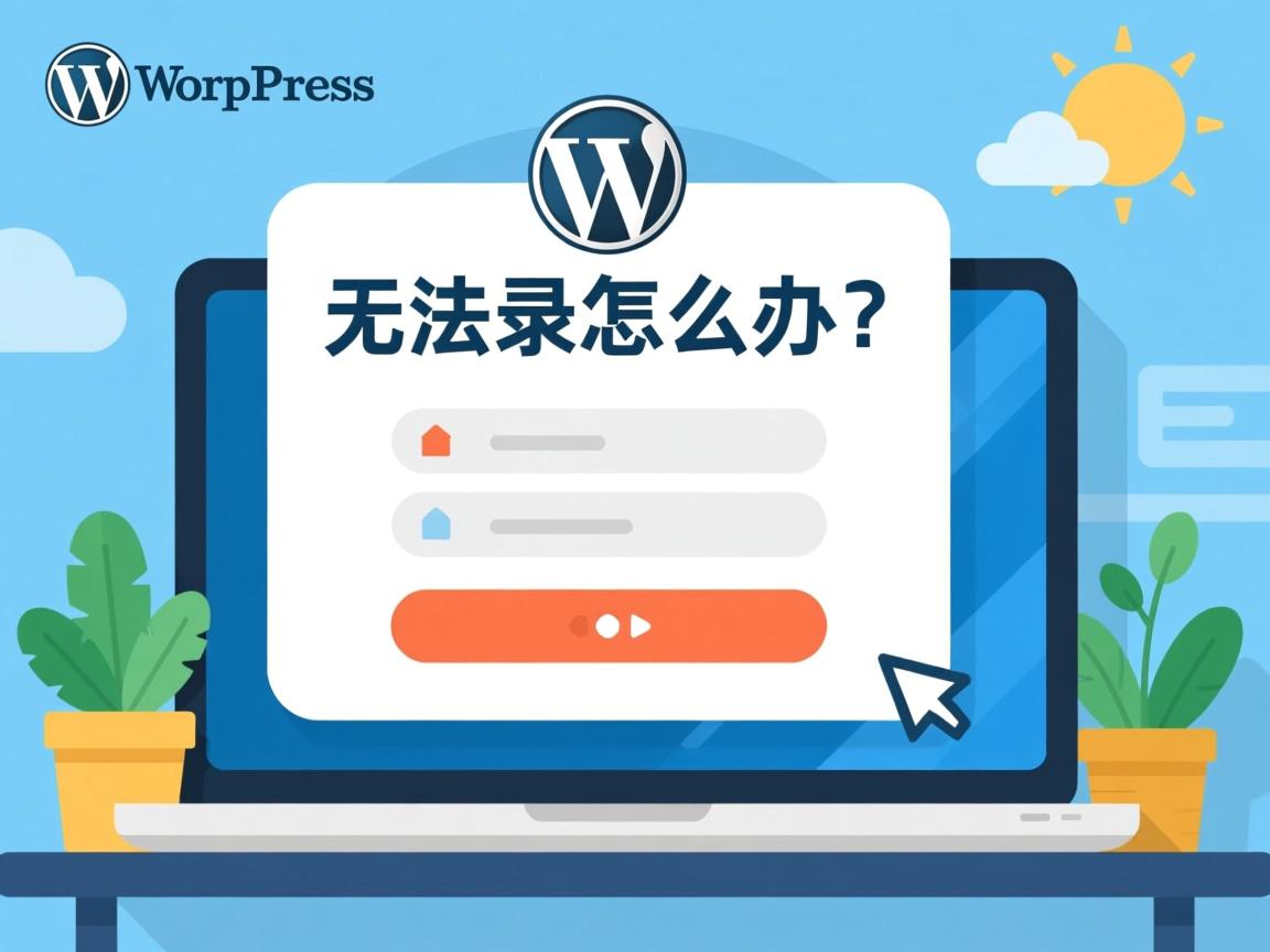 WordPress无法登录怎么办? 第3张 WordPress无法登录怎么办? 第3张