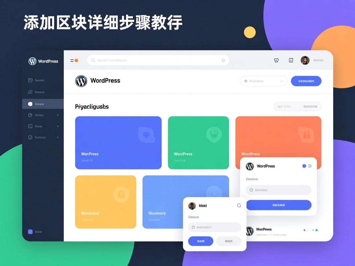 WordPress添加区块详细步骤教程 第2张 WordPress添加区块详细步骤教程 第2张