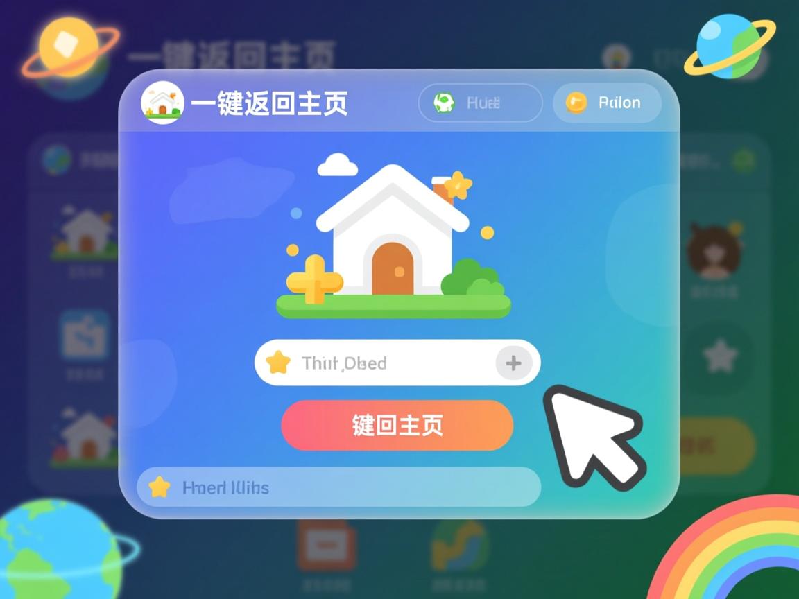 HTML按钮如何一键返回主页？