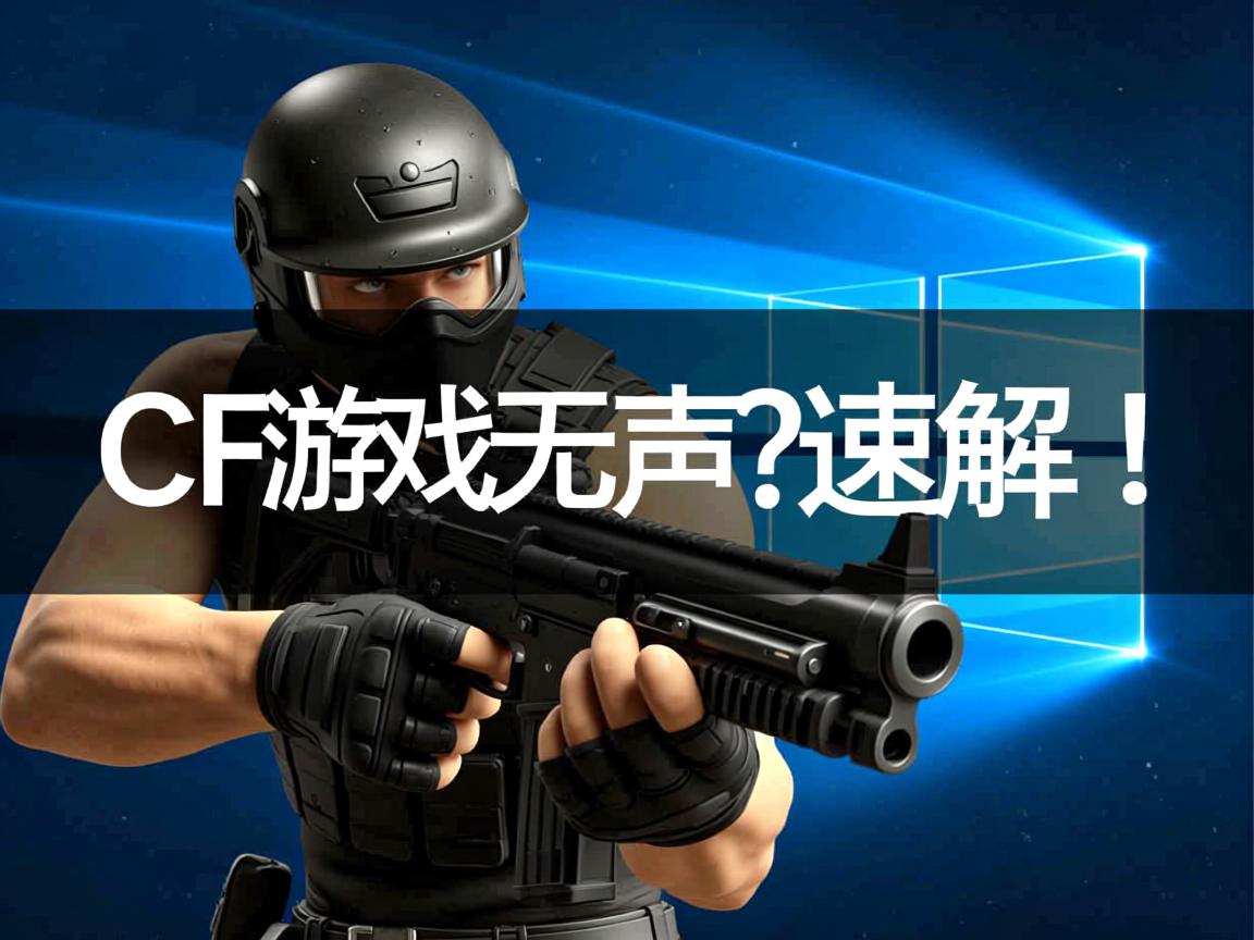 Win10玩CF游戏无声？速解！  第1张