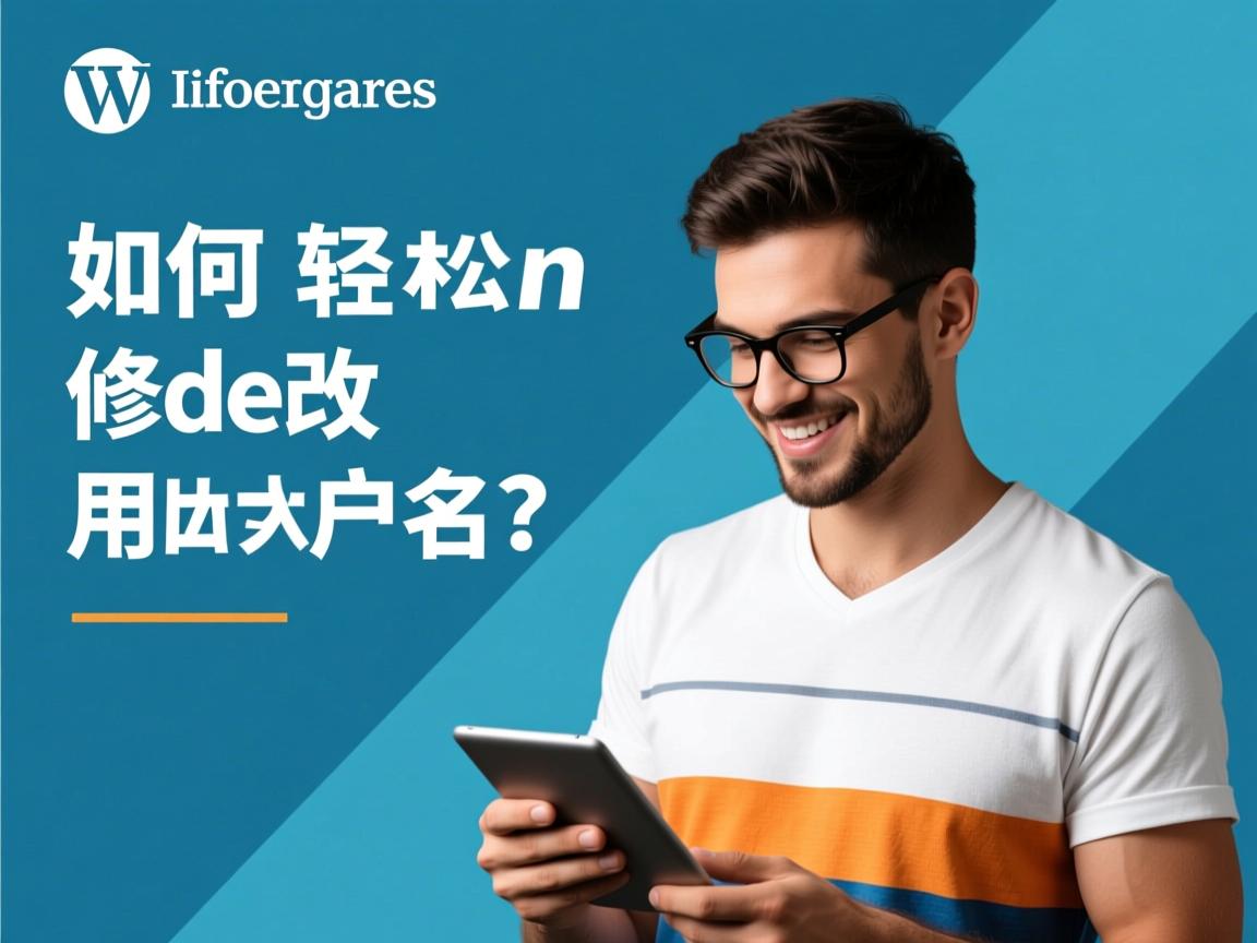 WordPress如何轻松修改用户名? 第1张 WordPress如何轻松修改用户名? 第1张