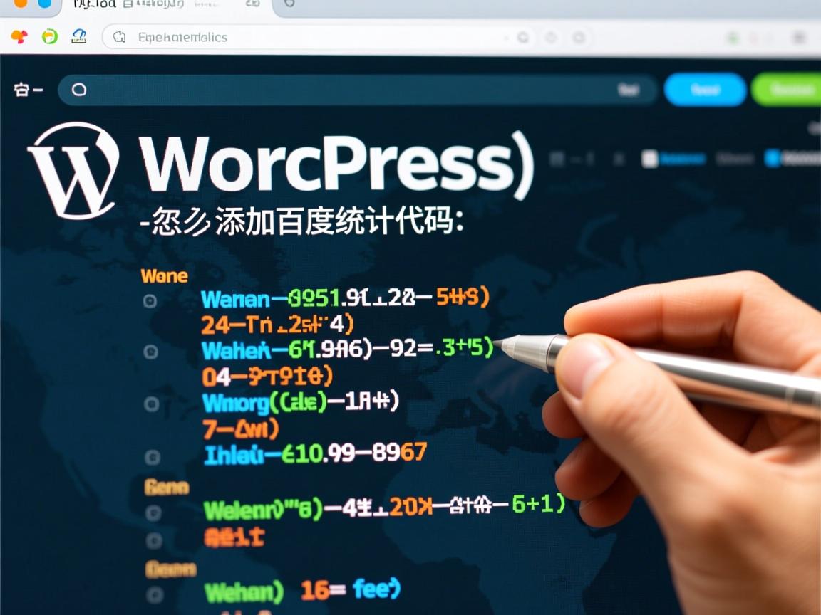WordPress网站怎么添加百度统计代码? 第1张 WordPress网站怎么添加百度统计代码? 第1张