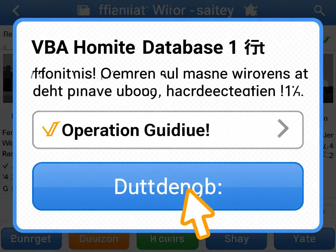 VBA如何删除数据库1行?按钮操作指南 第3张 VBA如何删除数据库1行?按钮操作指南 第3张
