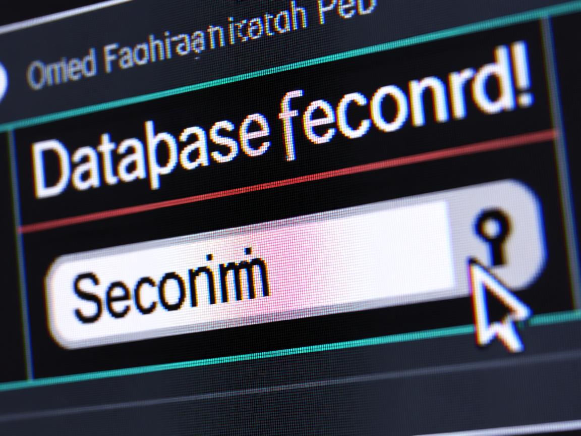如何快速修改数据库密码? 第2张 如何快速修改数据库密码? 第2张