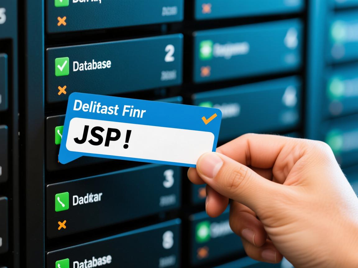 JSP如何删除数据库行? 第2张 JSP如何删除数据库行? 第2张