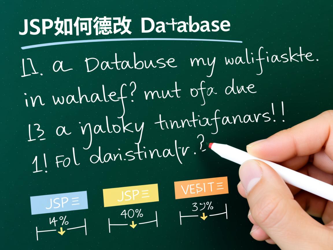 JSP如何修改数据库语句？  第2张