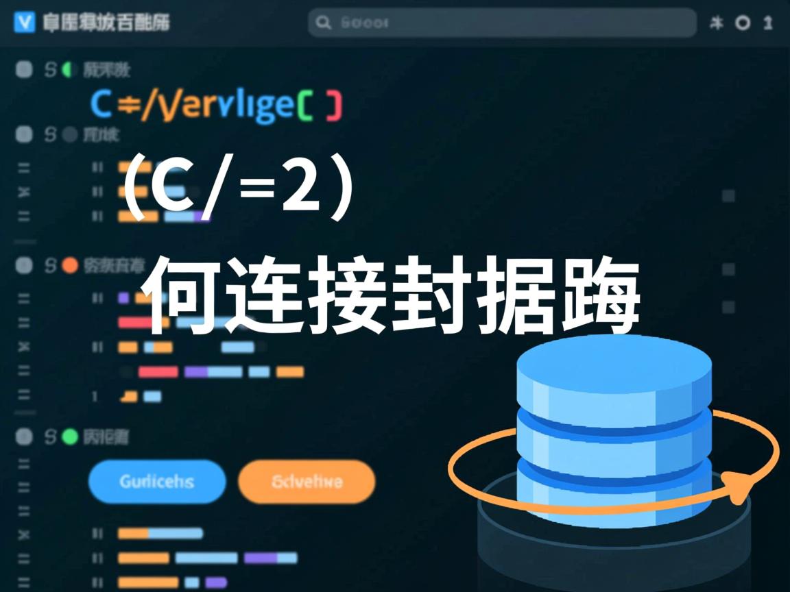 C语言如何连接数据库 第3张 C语言如何连接数据库 第3张