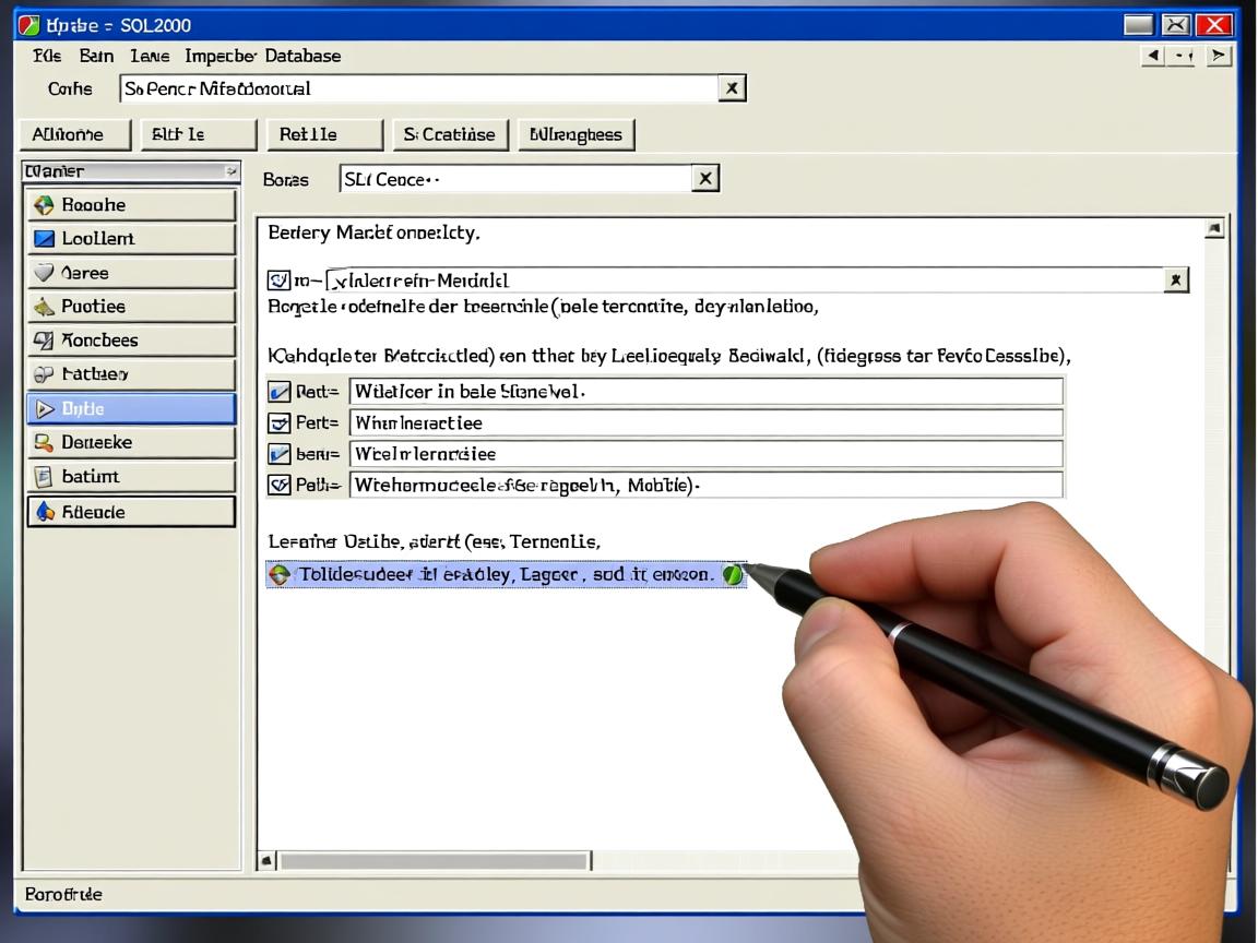 如何在SQL2000中导入数据库？详细步骤助您轻松掌握  第1张