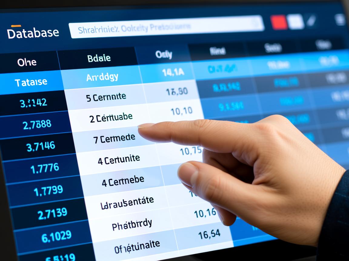 如何快速查询数据库表数据 第2张 如何快速查询数据库表数据 第2张