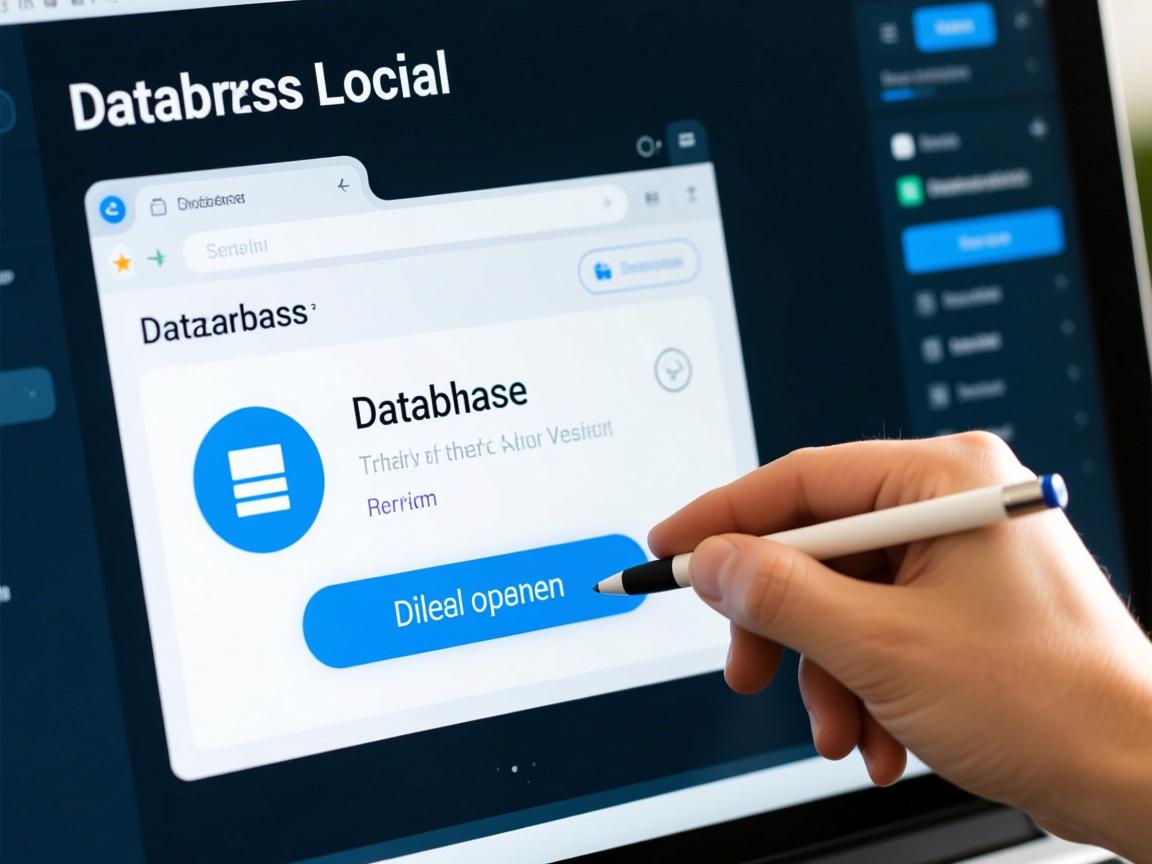 数据库文件如何保存到本地并打开 第3张 数据库文件如何保存到本地并打开 第3张