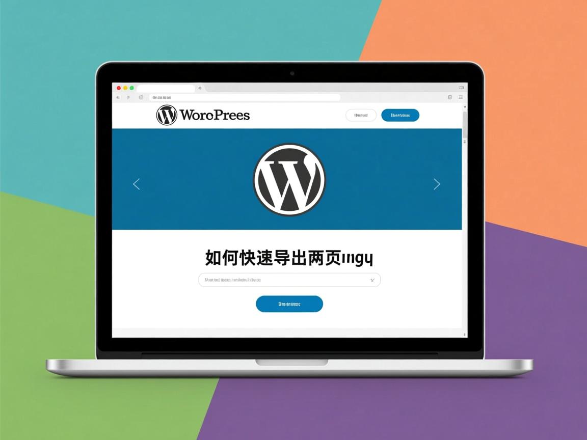 WordPress如何快速导出网页? 第3张 WordPress如何快速导出网页? 第3张