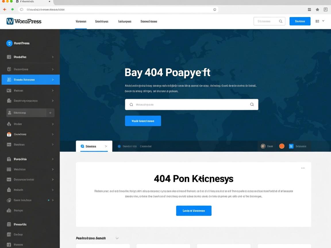 WordPress404页面如何快速设置 第2张 WordPress404页面如何快速设置 第2张