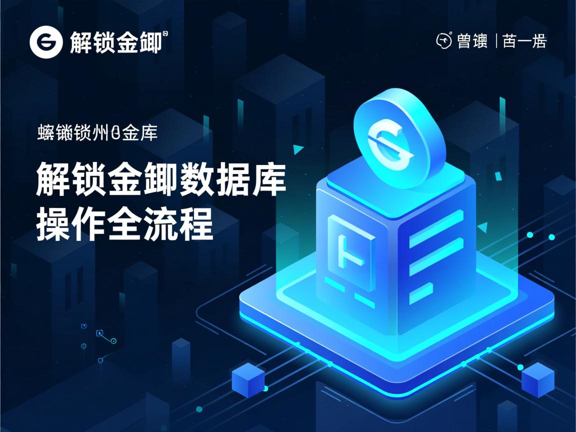 如何高效解锁金蝶数据库操作全流程？  第2张