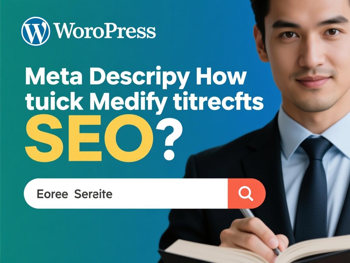 WordPress标题和meta描述如何快速修改提升SEO? 第2张 WordPress标题和meta描述如何快速修改提升SEO? 第2张