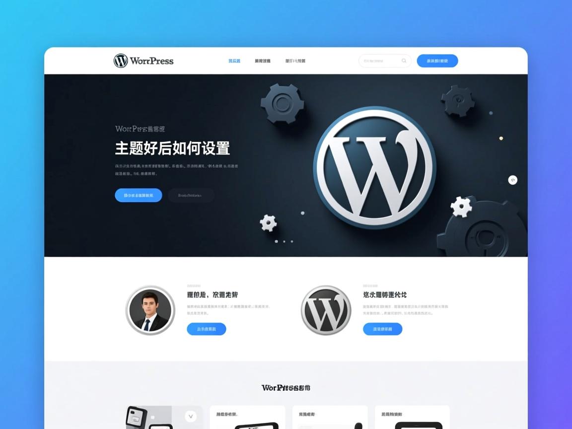 WordPress主题选好后如何设置? 第1张 WordPress主题选好后如何设置? 第1张
