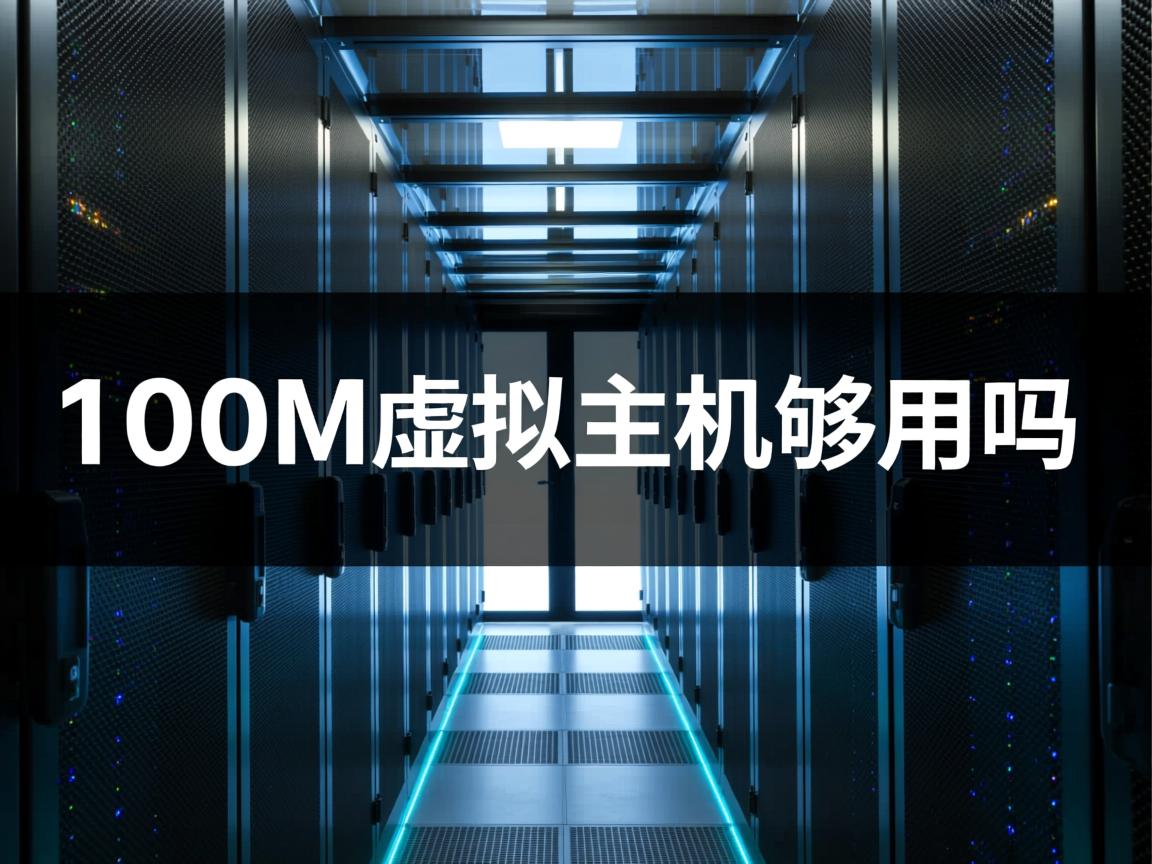 100M虚拟主机够用吗 第2张 100M虚拟主机够用吗 第2张