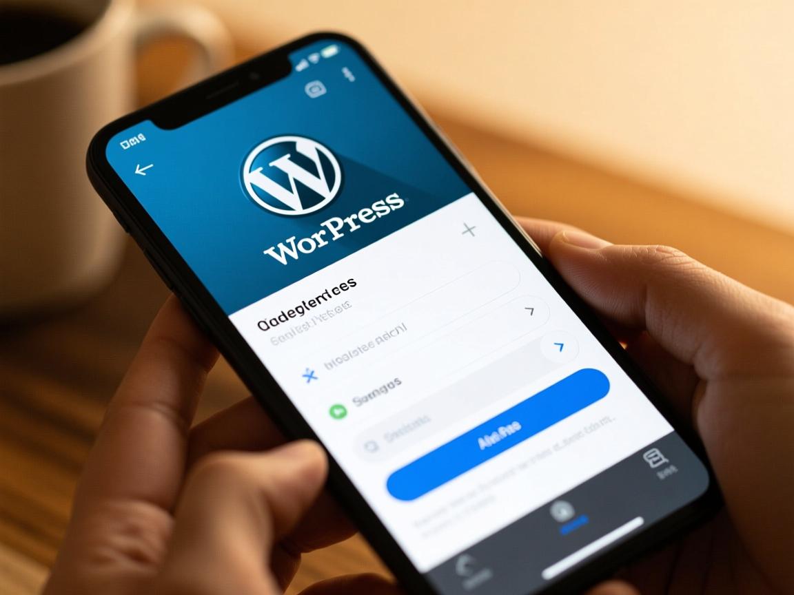 WordPress手机端如何创建账户? 第3张 WordPress手机端如何创建账户? 第3张