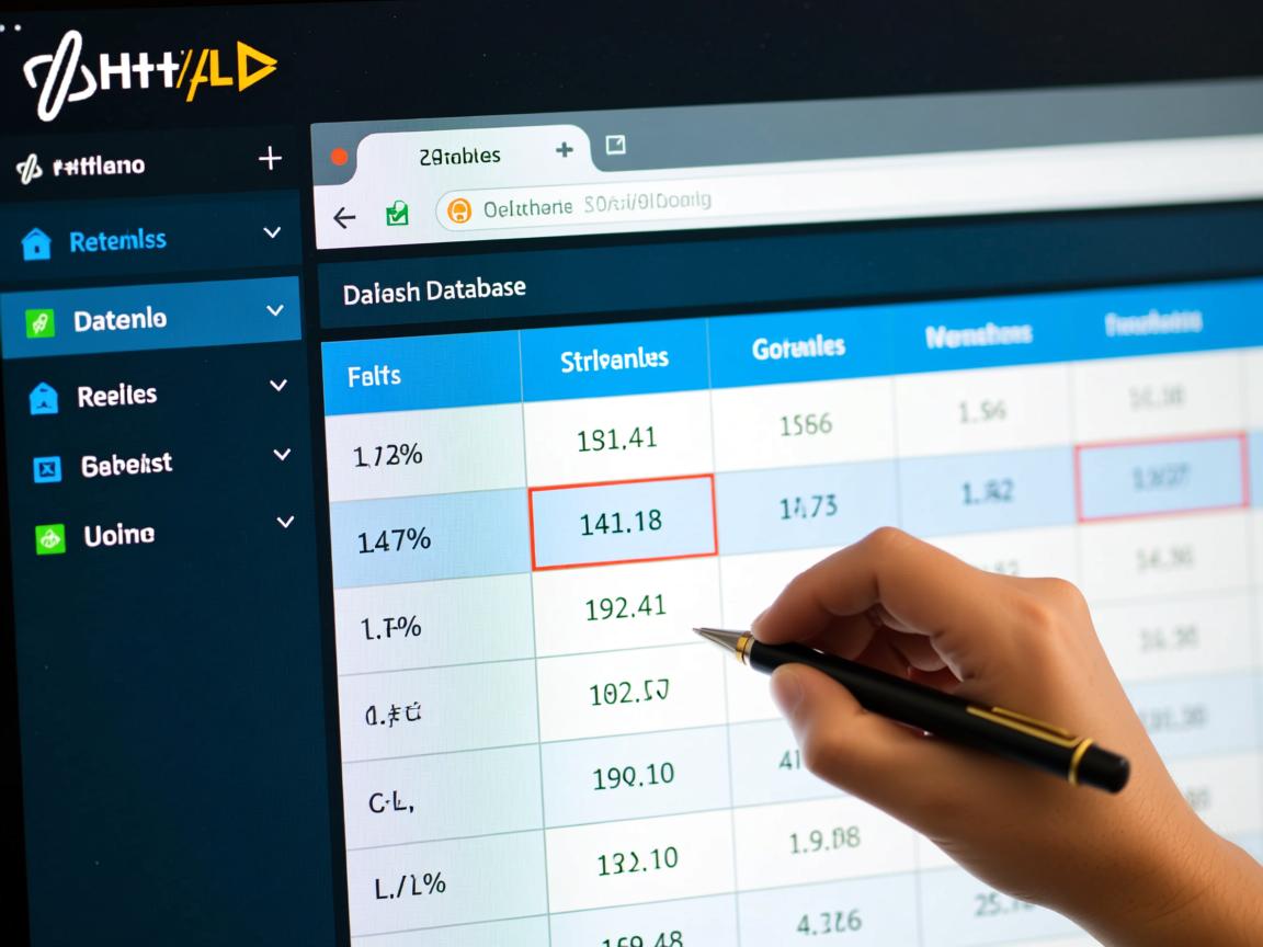 HTML如何刷新数据库表格？