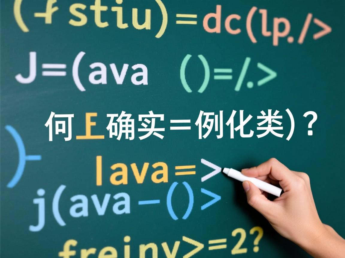 Java如何正确实例化类？  第2张