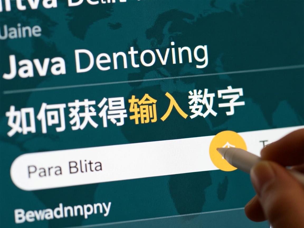 Java如何获取输入数字 第3张 Java如何获取输入数字 第3张