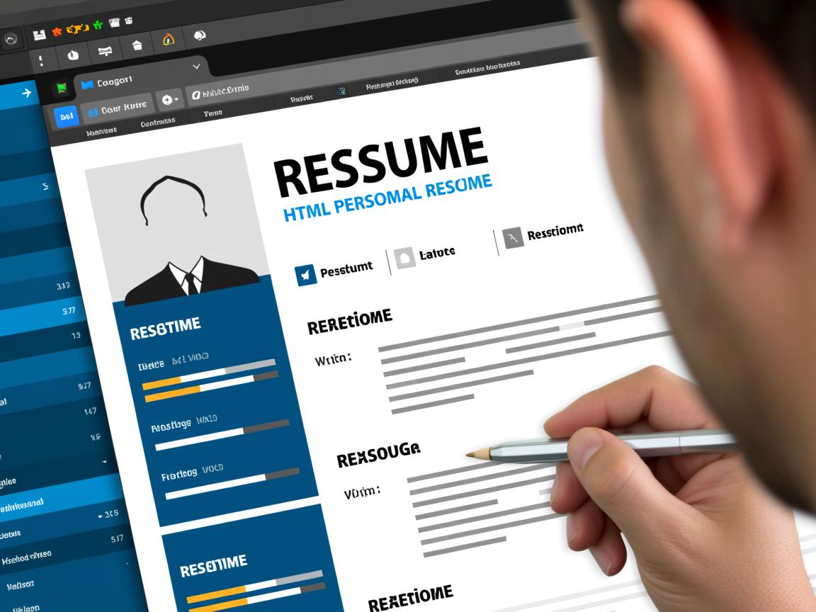 如何用HTML制作个人简历? 第2张 如何用HTML制作个人简历? 第2张