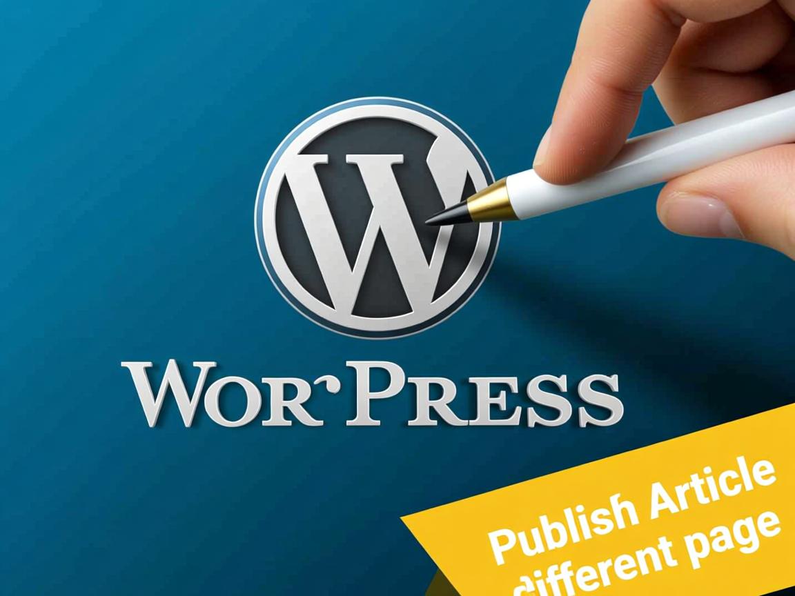 WordPress如何发布文章到不同页面？  第3张
