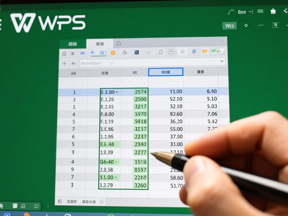 WPS表格如何查重复数据？  第1张