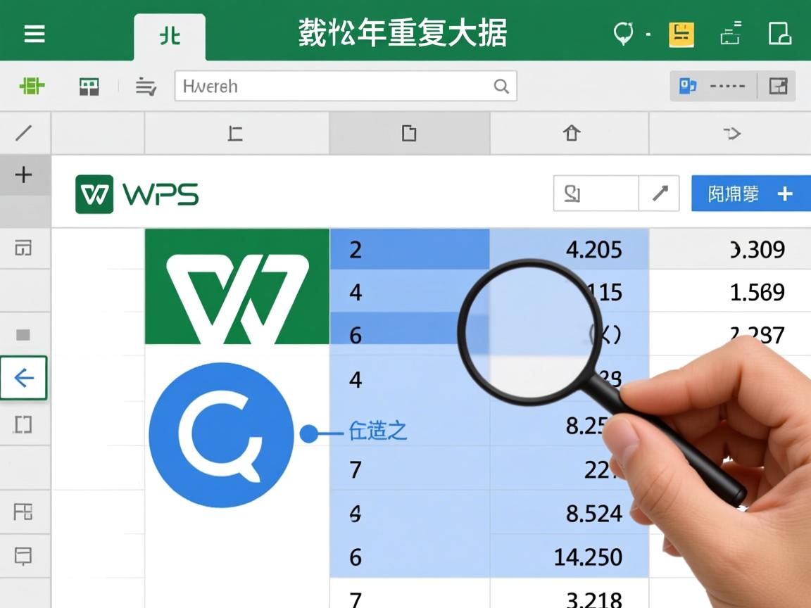 WPS表格如何查找重复数据  第3张