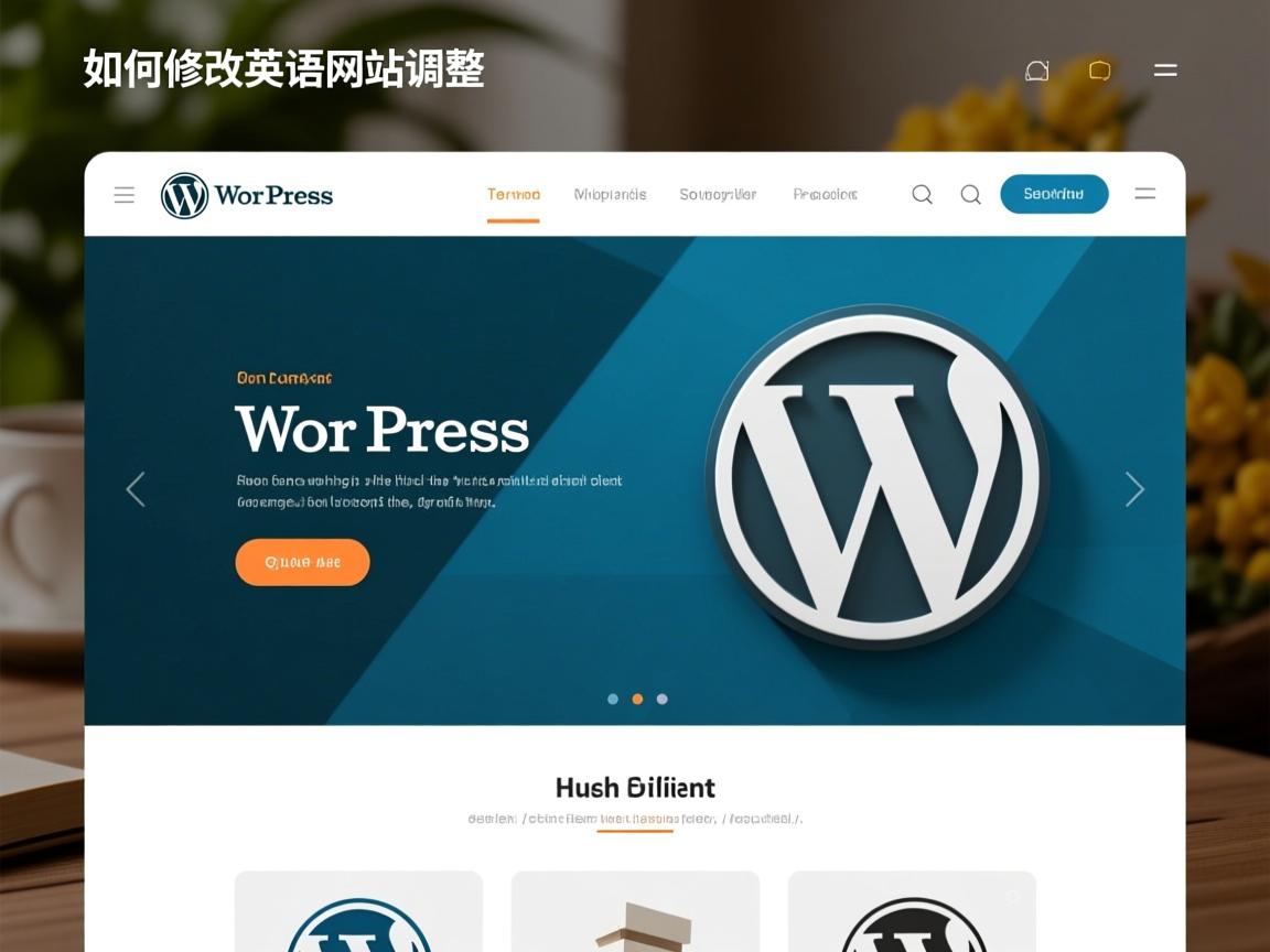 WordPress如何修改英文网站调整？  第1张