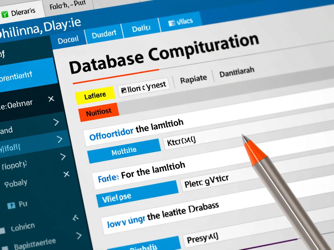 如何编写完整数据库配置文件？  第1张