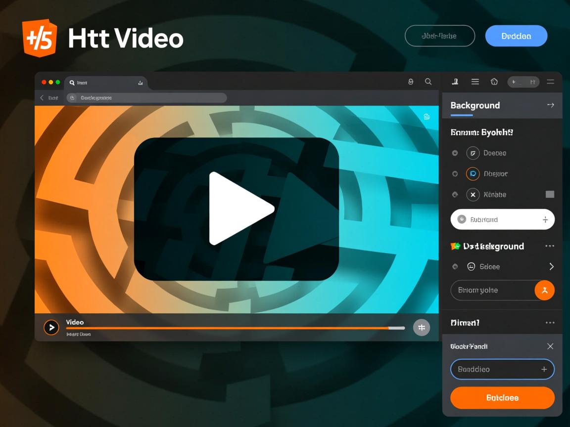 HTML5如何将视频设置为动态背景? 第2张 HTML5如何将视频设置为动态背景? 第2张