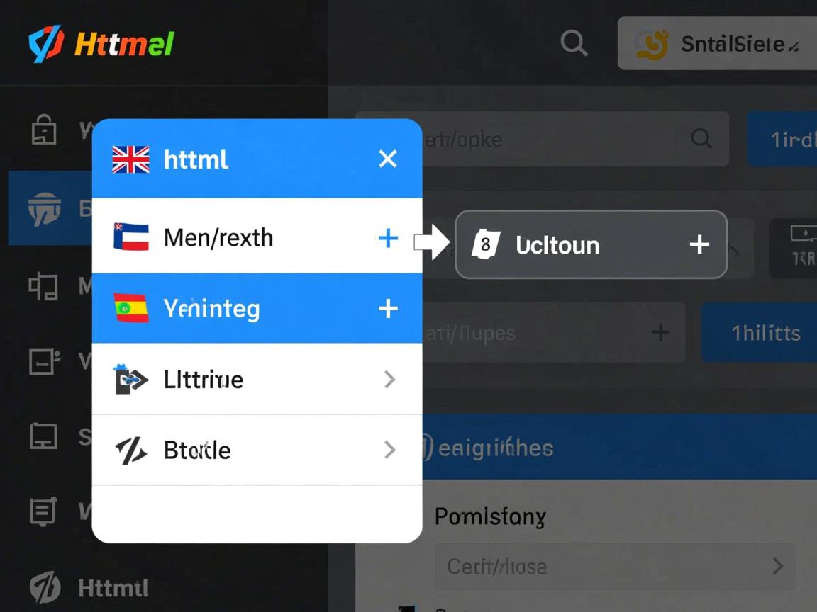 HTML如何快速实现中英双语导航菜单切换? 第1张 HTML如何快速实现中英双语导航菜单切换? 第1张