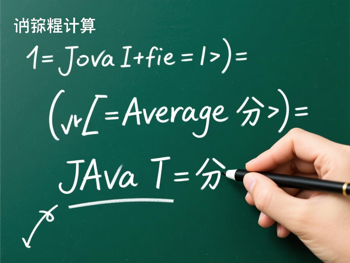 Java程序如何计算平均分 第3张 Java程序如何计算平均分 第3张