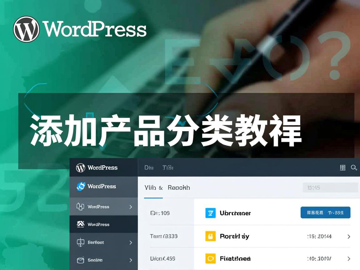 WordPress添加产品分类教程 第1张 WordPress添加产品分类教程 第1张