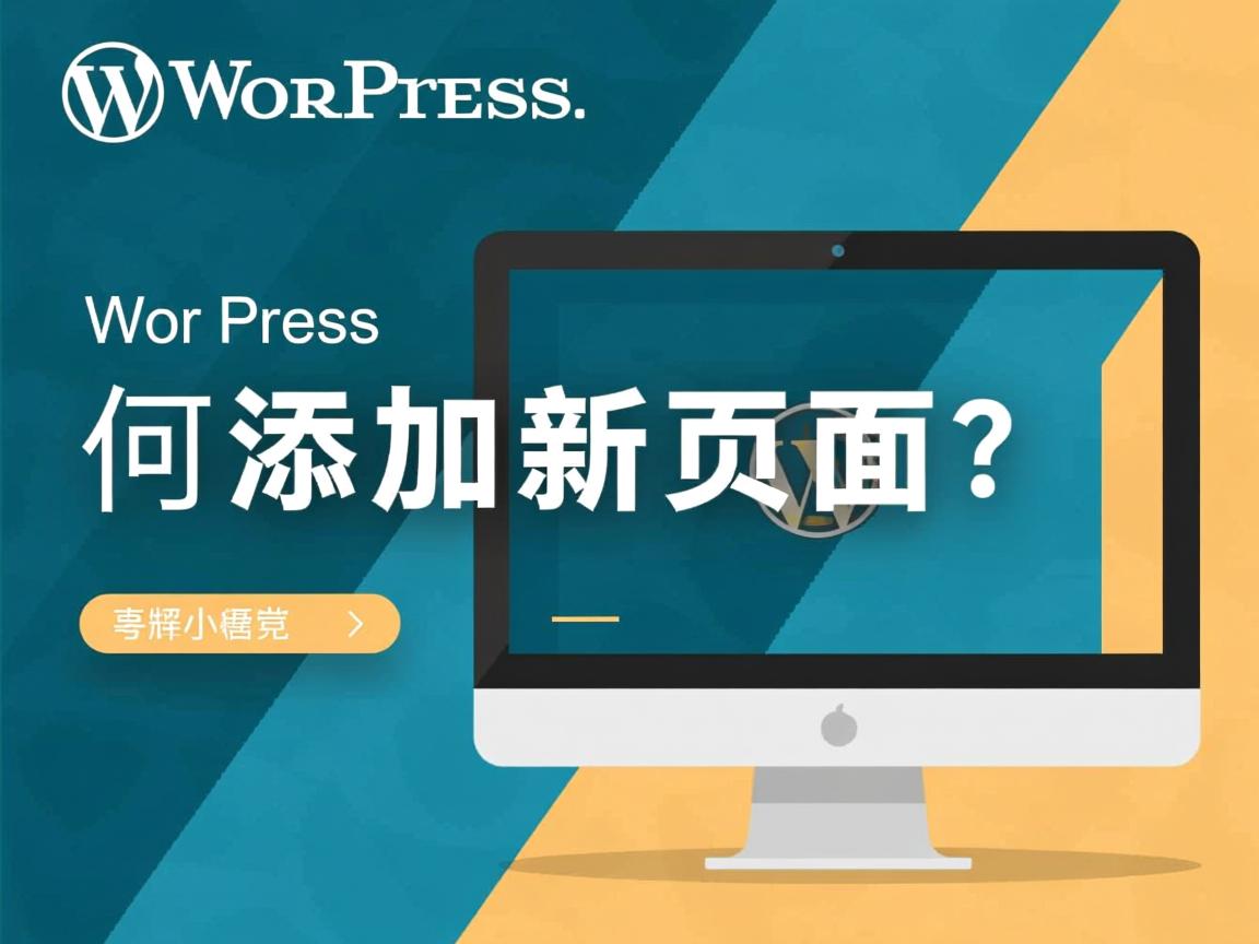 WordPress如何添加新页面? 第1张 WordPress如何添加新页面? 第1张