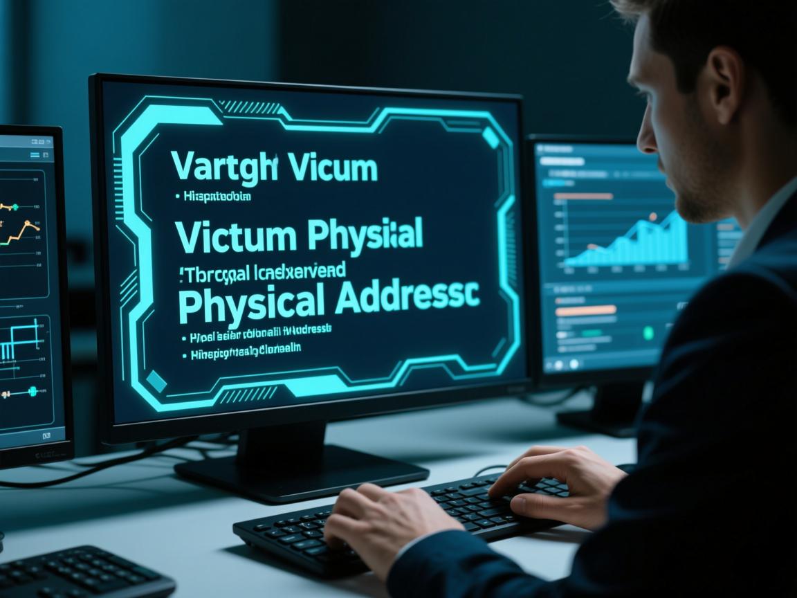 如何查看虚拟机物理地址？