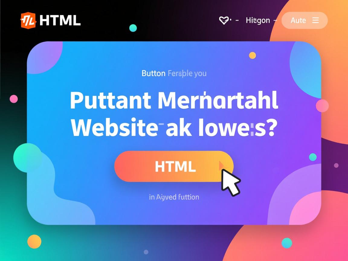 如何在HTML中设置按钮以大幅提升网站流量？  第2张