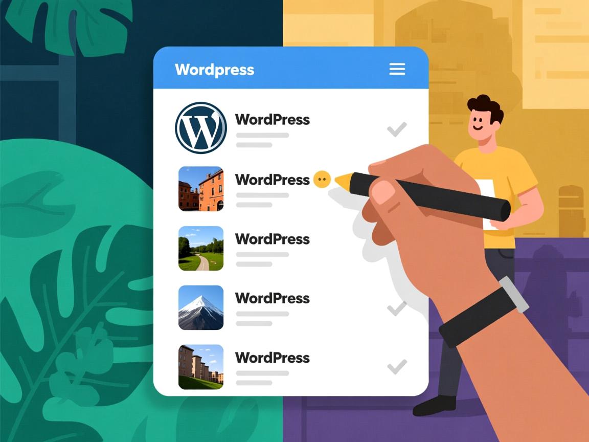 WordPress如何轻松制作图片列表? 第1张 WordPress如何轻松制作图片列表? 第1张