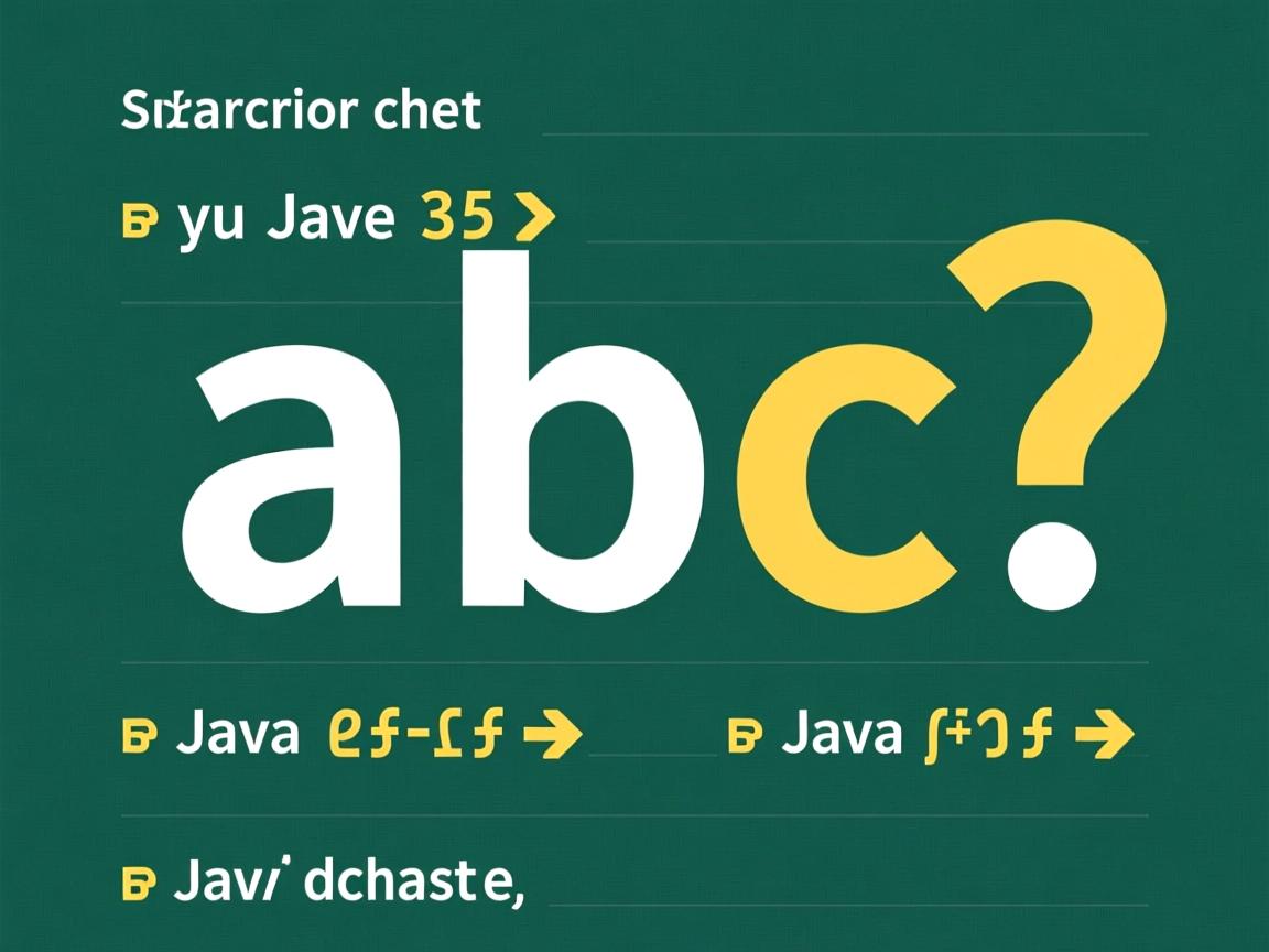 Java数组如何比较abc？  第2张