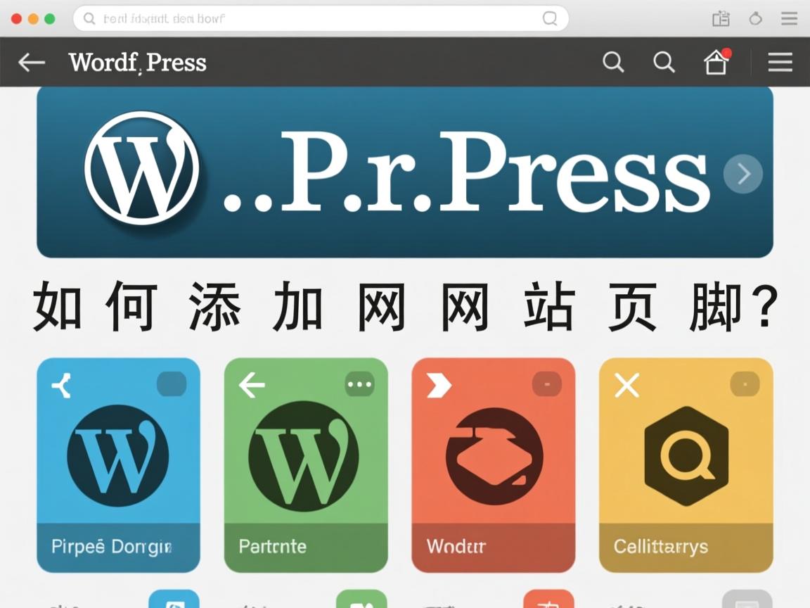 WordPress如何添加网站页脚？  第1张