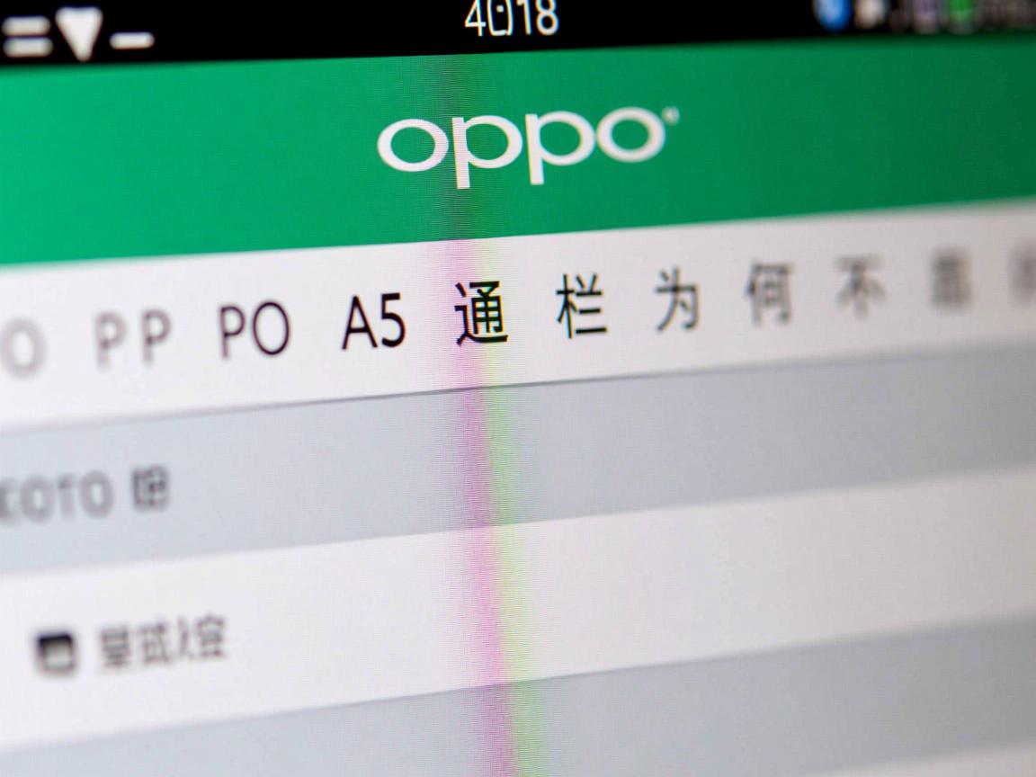OPPO A5通知栏为何不显示内容? 第1张 OPPO A5通知栏为何不显示内容? 第1张