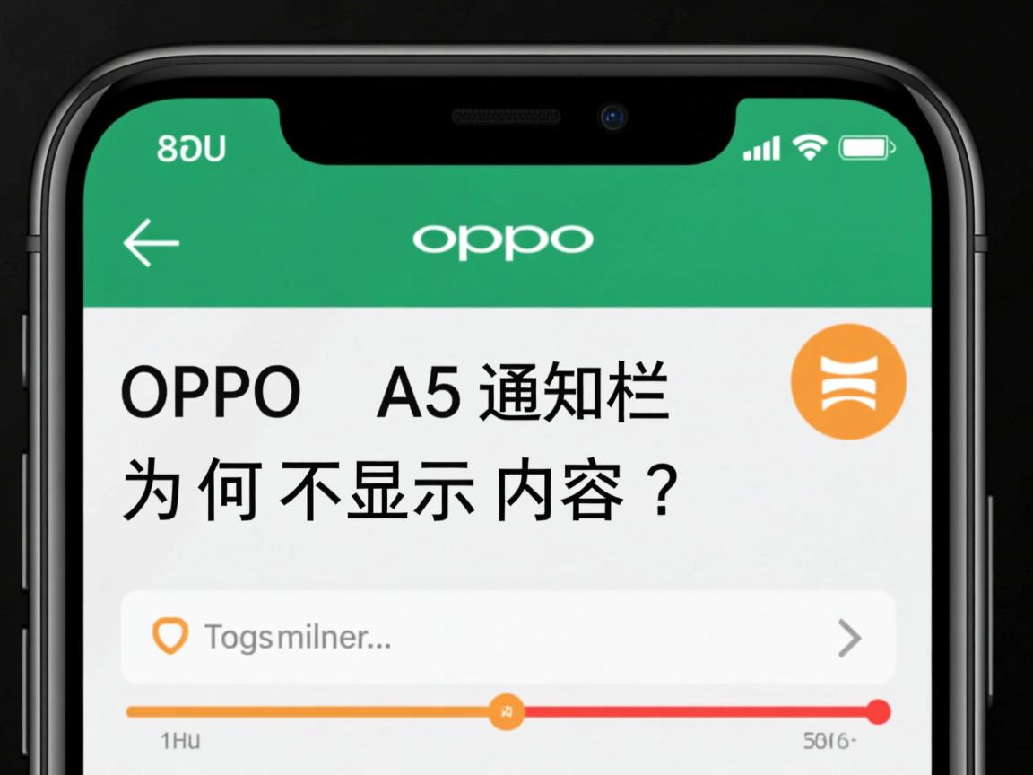 OPPO A5通知栏为何不显示内容? 第2张 OPPO A5通知栏为何不显示内容? 第2张