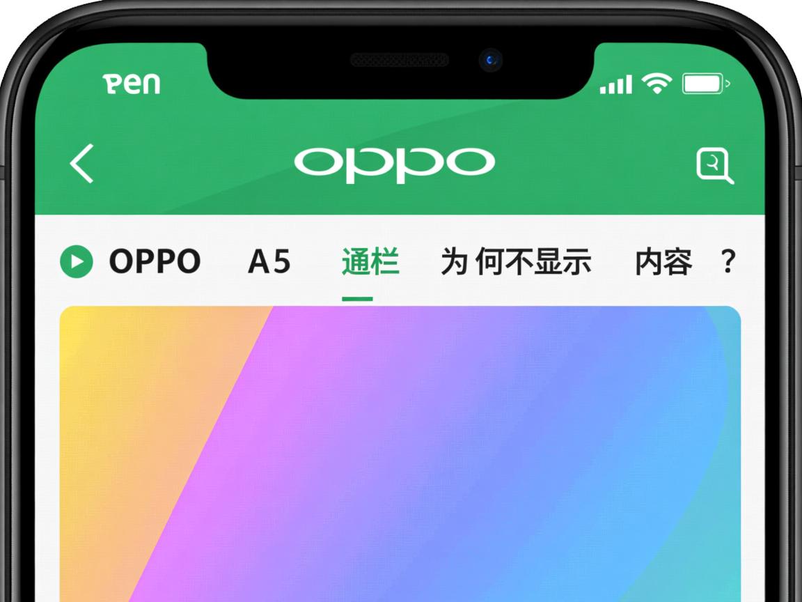 OPPO A5通知栏为何不显示内容? 第3张 OPPO A5通知栏为何不显示内容? 第3张