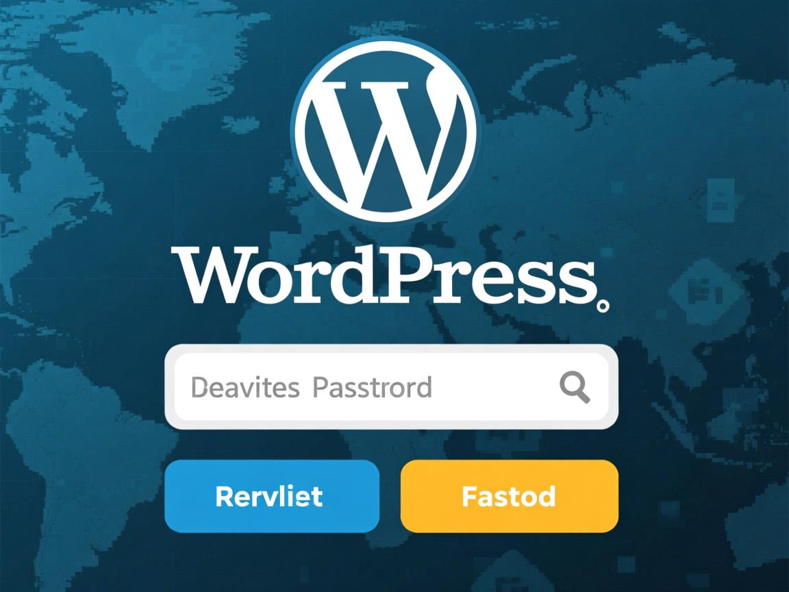 WordPress安装后如何设置密码? 第3张 WordPress安装后如何设置密码? 第3张