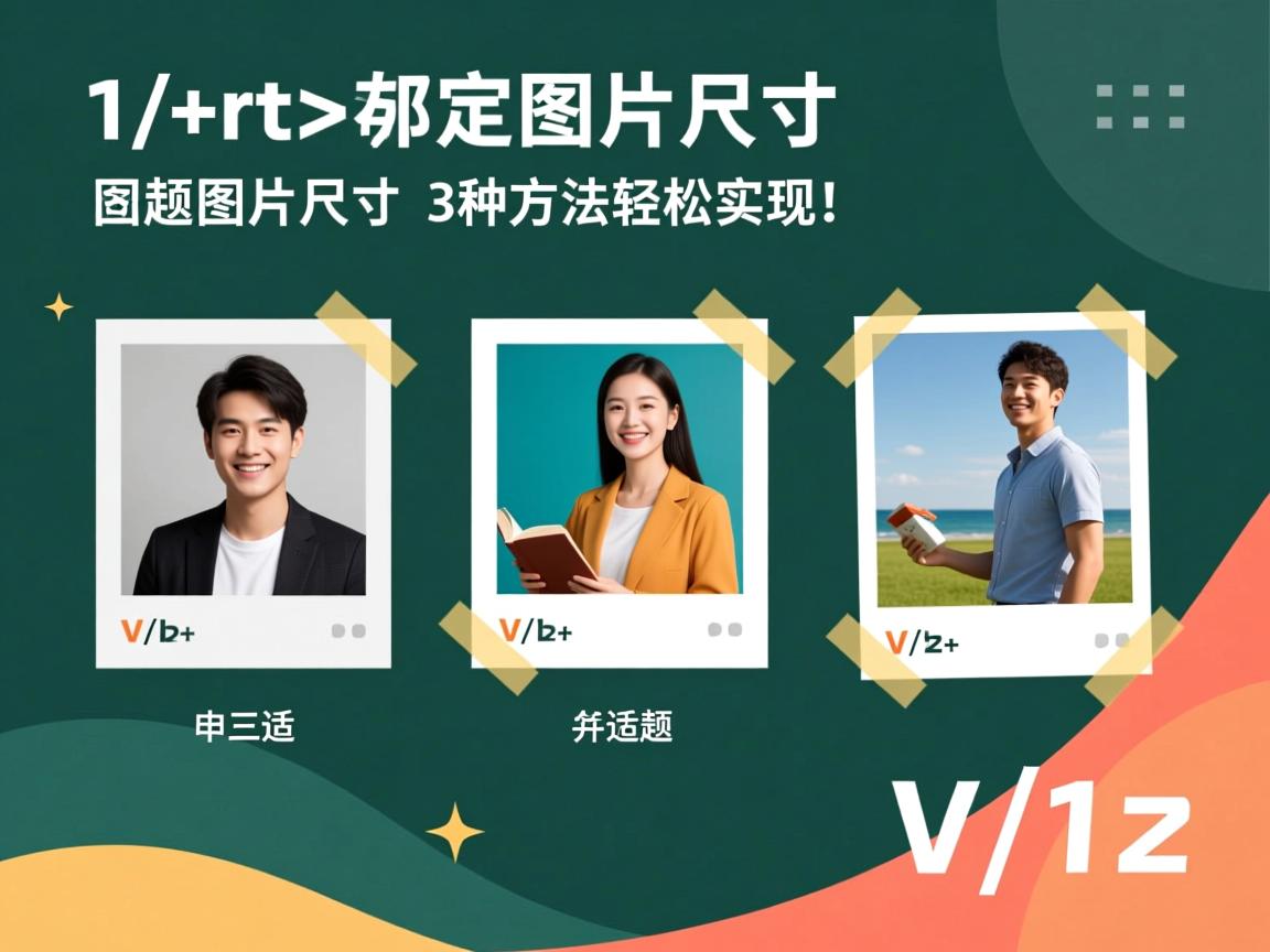 HTML如何固定图片大小?3种方法轻松实现! 第2张 HTML如何固定图片大小?3种方法轻松实现! 第2张