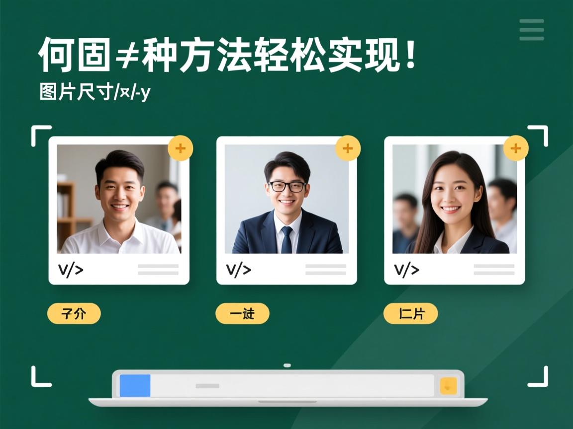 HTML如何固定图片大小?3种方法轻松实现! 第1张 HTML如何固定图片大小?3种方法轻松实现! 第1张